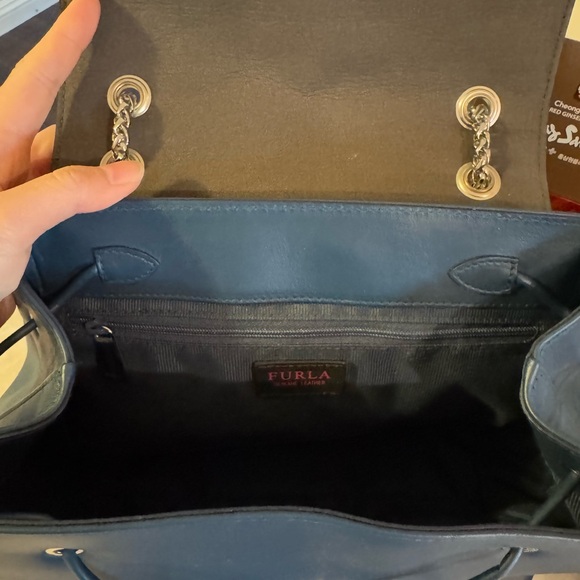 Furla fortuna blue backpack - Picture 3 of 3